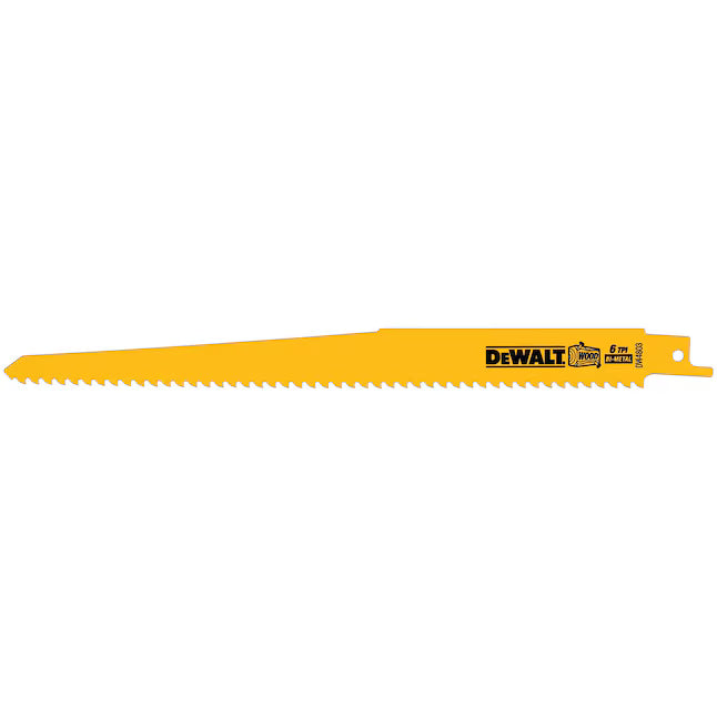 DeWalt DW4803N25 9IN 6TPI TAPER BK BLADE-25