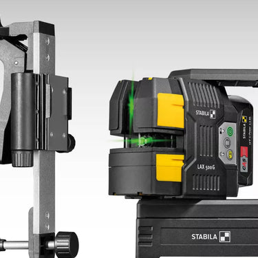 Stabila 03510 LAX 600 G 3 PLANE 360° GREEN BEAM LASER 7PC KIT