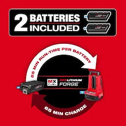 Milwaukee MXF270-2HD MX FUEL™ 70 kg Rammer Kit