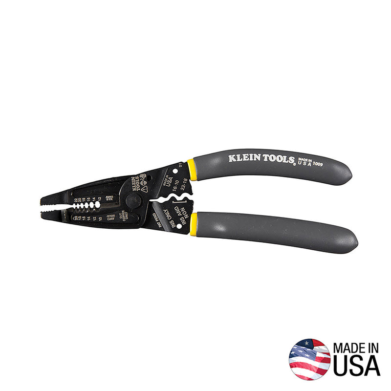 KLEIN 1009 Klein-Kurve Long-Nose Wire Stripper, Wire Cutter, Crimping Tool