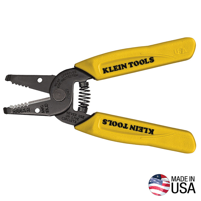 KLEIN 11047 Wire Stripper/Cutter, 22-30 AWG Solid Wire
