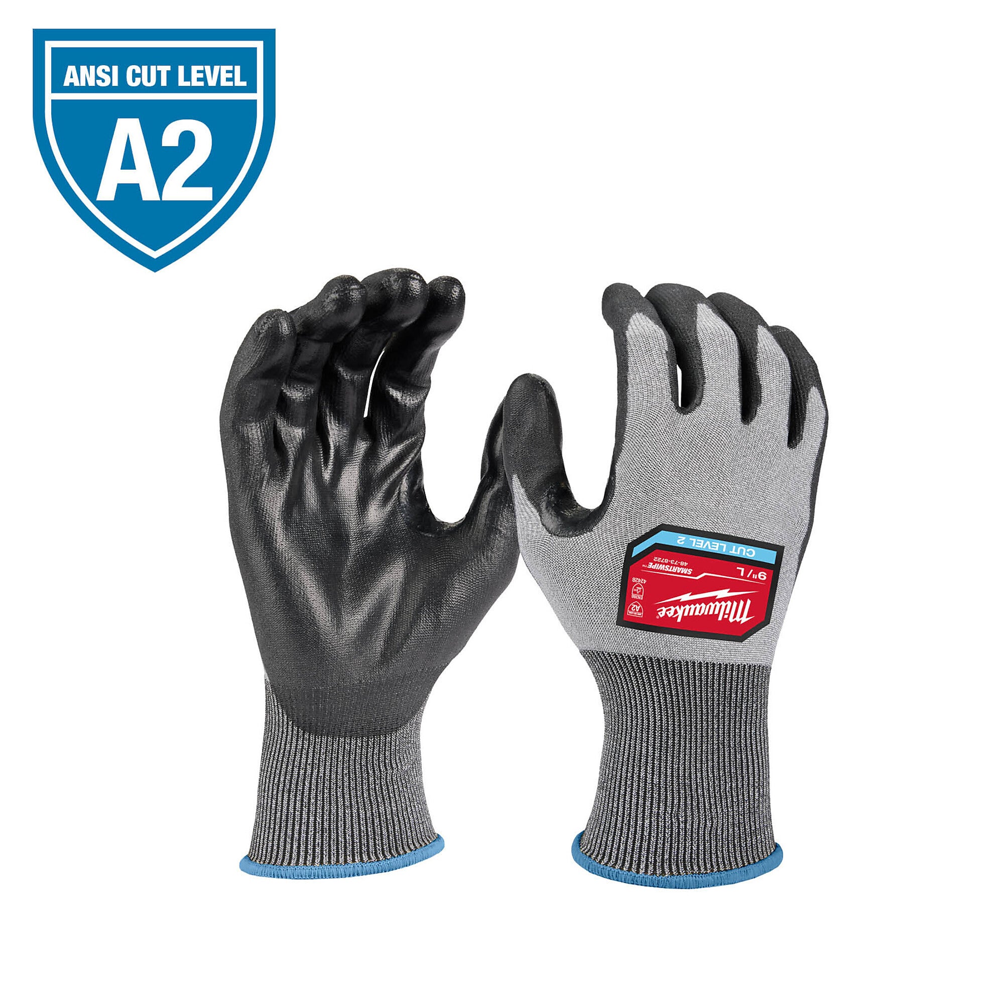 MILWAUKEE 48-73-8723 (6) CUT 2 HIGH DEXTERITY GLOVE - XL