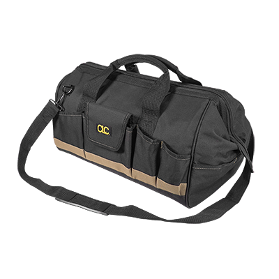 CLC 1163 25 Pocket - 18" MEGAMOUTH TOTE BAG