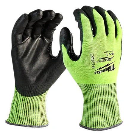 MILWAUKEE 48-73-8933 (6) CUT 3 HIGH VIS GLOVES - XL