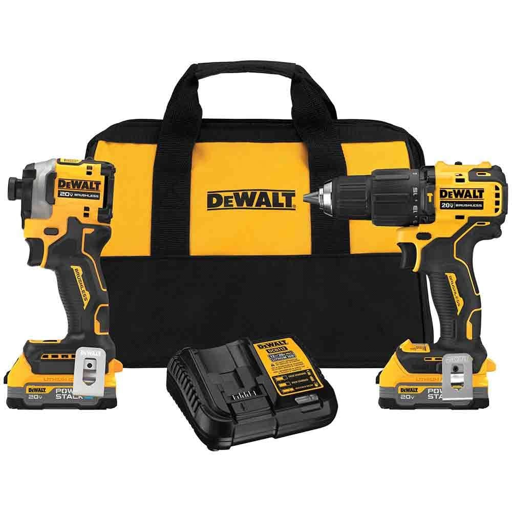 DeWalt DCK254E2 20V MAX BRUSHLESS 2- KIT W POWERSTACK