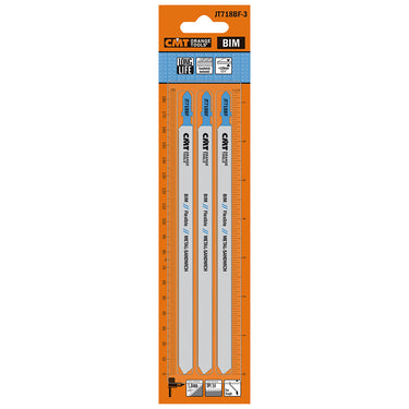 CMT JIG SAW BLADES METAL/SANDWICH PANEL (BIM) 7-1/4?x 14TPI (3-PCS.) JT718BF-3