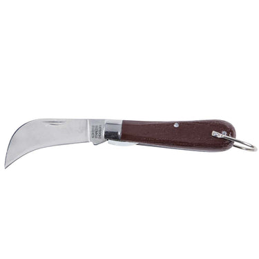 KLEIN 1550-4 Pocket Knife, Carbon Steel Hawkbill Slitting Blade