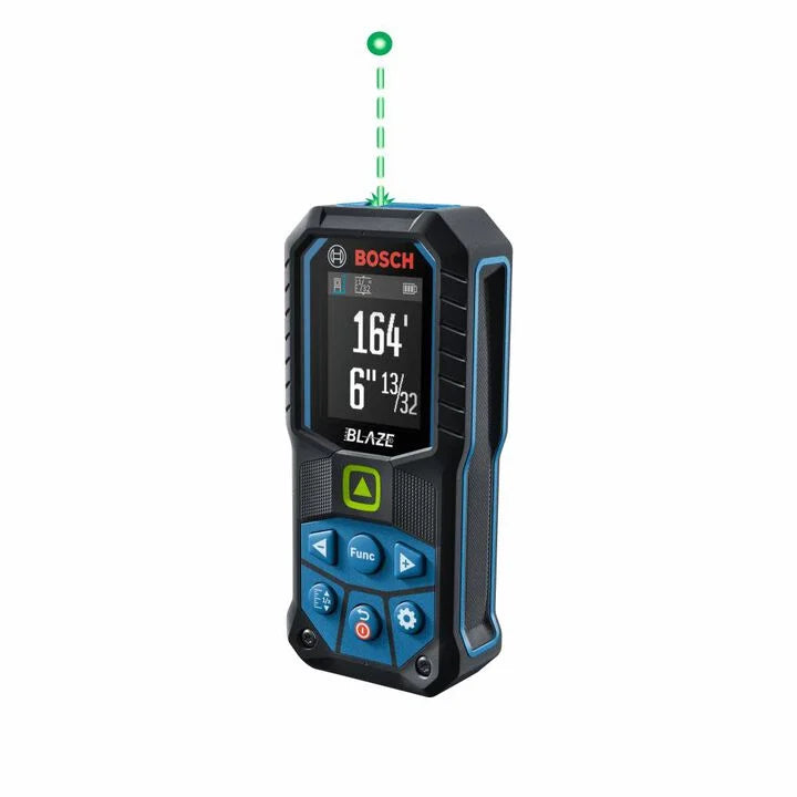 BOSCH GLM165-25G BLAZE GREEN BEAM LASER DISTANCE MEASURER 165'