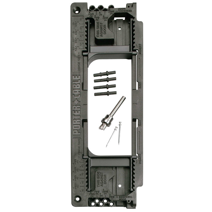 PORTER CABLE 59370 DOOR HINGE TEMPLET FOR MORTISING 3",  3-1/2", & 4" HINGES