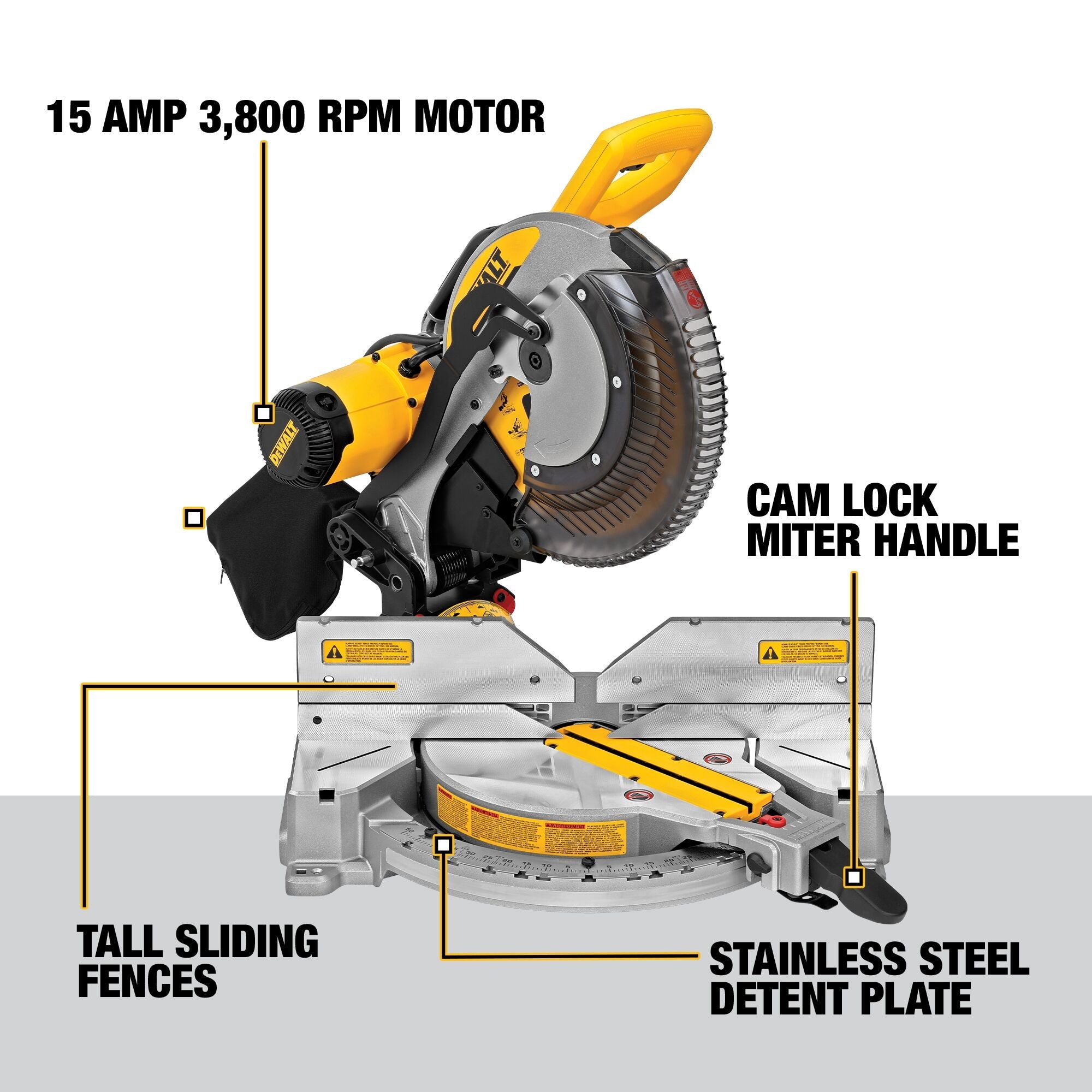 DEWALT DWS716 15AMP 12