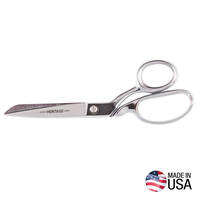 KLEIN 208K Bent Trimmer, Knife Edge, 8-Inch