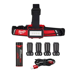 Milwaukee 2115-21 REDLITHIUM™ USB Low-Profile Headlamp
