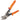 KLEIN 2400L Offset Left-Cutting Aviation Snips