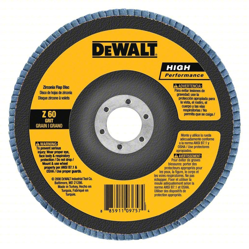 DeWalt DW8352 4-1/2 X 7/8 60G T27 HP FLAP