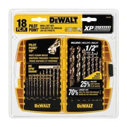 DeWalt DW1958 18PC GOLD FERROUS PILOT POINT SET
