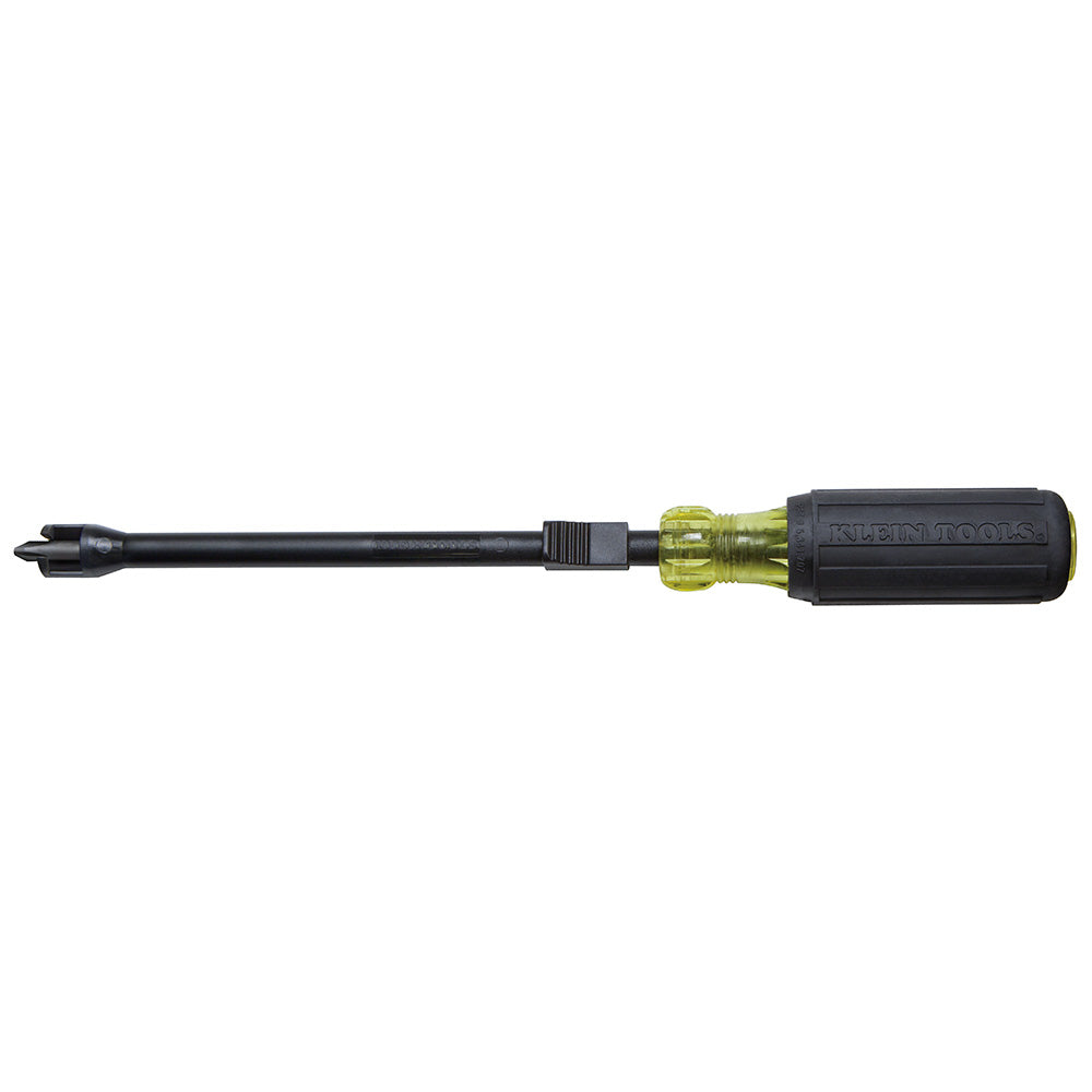 KLEIN 32215 1/4-Inch Cabinet Gripping Screwdriver, 7-Inch Round Shank