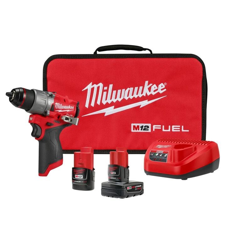 MILWAUKEE 3404-22 M12 FUEL HAMMER DRILL KIT