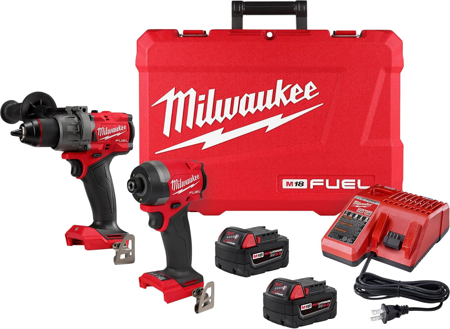 MILWAUKEE 3697-22 M18 FUEL 2PC COMBO KIT HD/ID