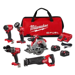 Milwaukee 3697-25 M18 FUEL™ 5-Tool Combo Kit