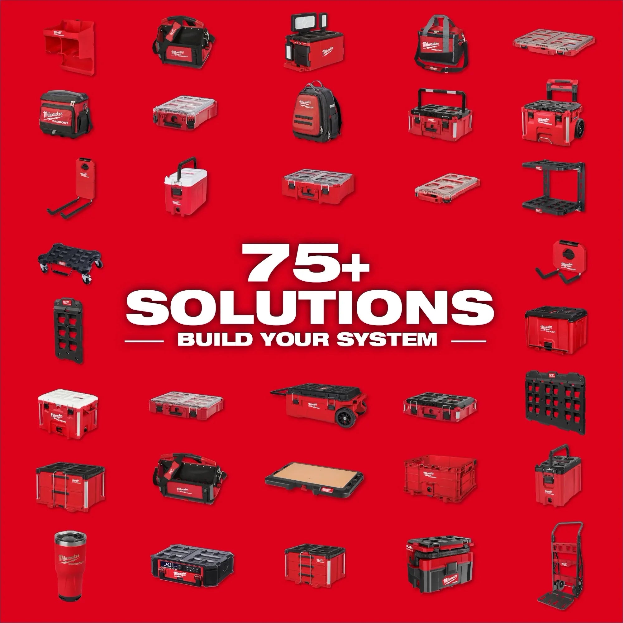 MILWAUKEE 48-22-8447 PACKOUT MULTI-DEPTH 3-DRAWER TOOL BOX