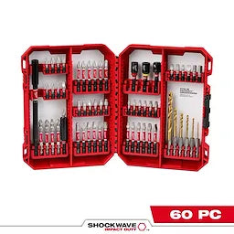 Milwaukee 60PC SHOCKWAVE™ Impact Duty Drill & Drive Set 48-32-4097
