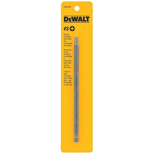 DeWalt DW2063 NO3 6IN PHILLIPS POWER BIT
