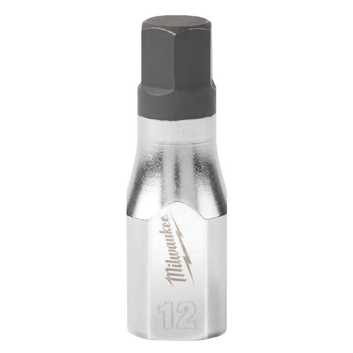 MILWAUKEE 45-34-1058 3/8" DRIVE 12MM HEX BIT SOCKET