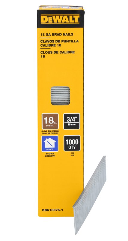 DeWalt DBN18075-1 18GA BRAD 3/4IN 1K