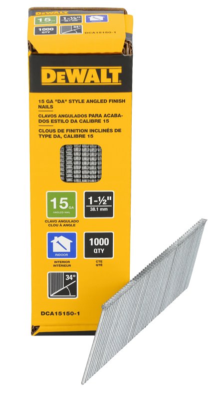 DeWalt DCA15150-1 15GA 1-1/2IN DA FINISH, 1K