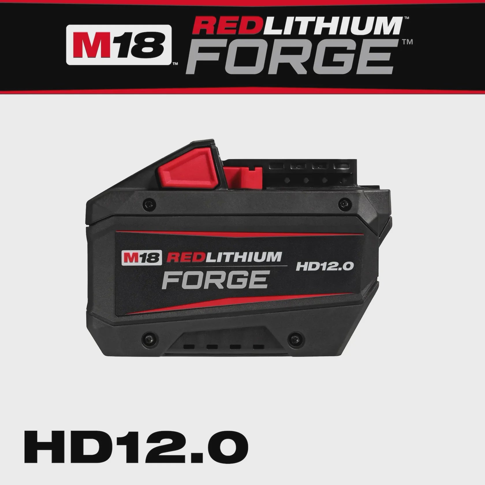 Milwaukee  M18™ REDLITHIUM™ FORGE™ HD12.0 Battery Pack 48-11-1813
