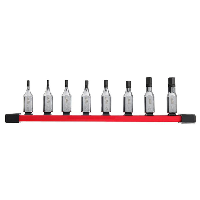 MILWAUKEE 48-22-9542 8PC 3/8" HEX BIT SOCKETS - SAE