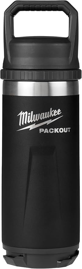 Milwaukee PACKOUT™ 18oz Insulated Bottle with Chug Lid 48-22-8382B