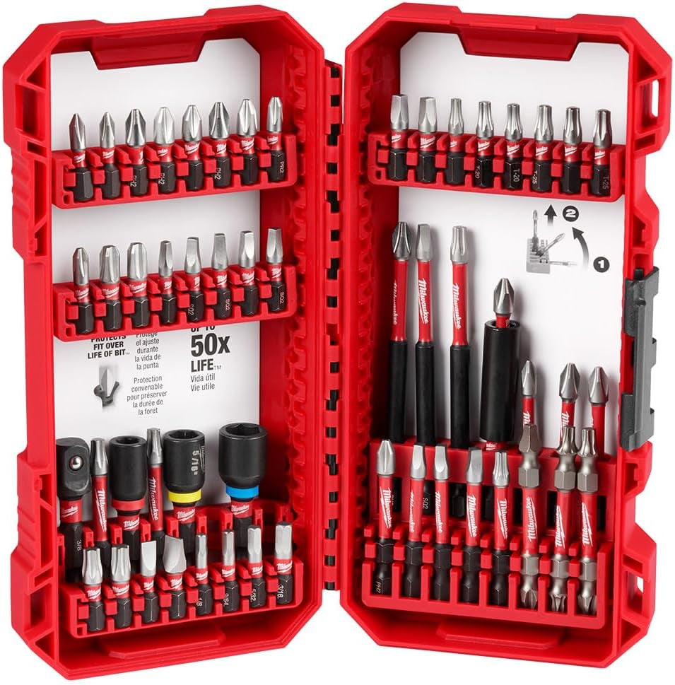 Milwaukee 54PC SHOCKWAVE Impact Duty Driver Bit Set 48-32-4010