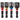 MILWAUKEE 49-66-4562 SHOCKWAVE 1-7/8" MAG NUTDRVR SET (1/4", 5/16", 3/8", 7/16")