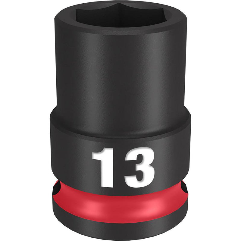 MILWAUKEE 49-66-6137 3/8 DR 13MM STD IMPACT SOCKET