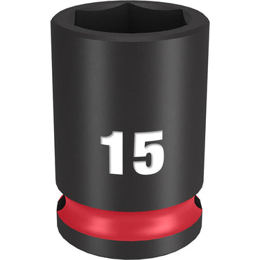 MILWAUKEE 49-66-6139 3/8 DR 15MM STD IMPACT SOCKET