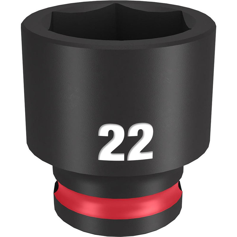MILWAUKEE 49-66-6145 3/8 DR 22MM STD IMPACT SOCKET