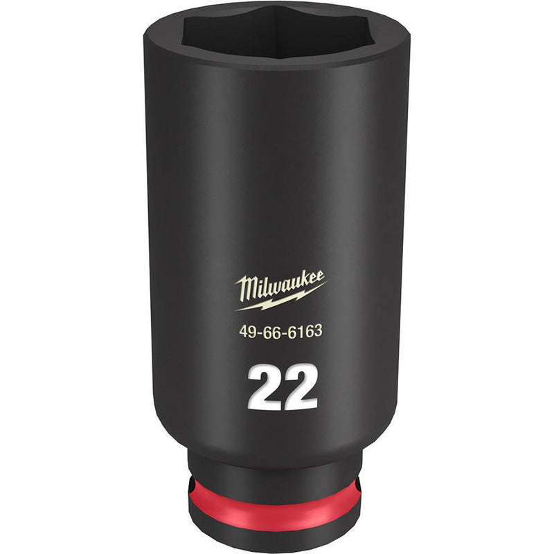 MILWAUKEE 49-66-6163 3/8 DR 22MM DEEP IMPACT SOCKET