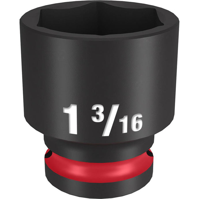 MILWAUKEE 49-66-6213 1/2 DR 1-3/16 STD IMPACT SOCKET