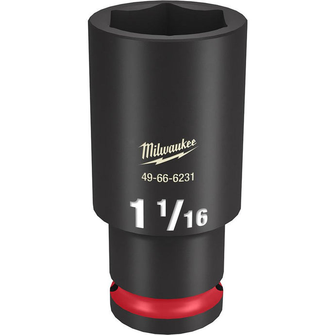MILWAUKEE 49-66-6231 1/2 DR 1-1/16 DEEP IMPACT SOCKET