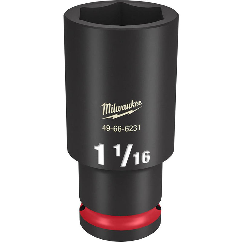 MILWAUKEE 49-66-6231 1/2 DR 1-1/16 DEEP IMPACT SOCKET