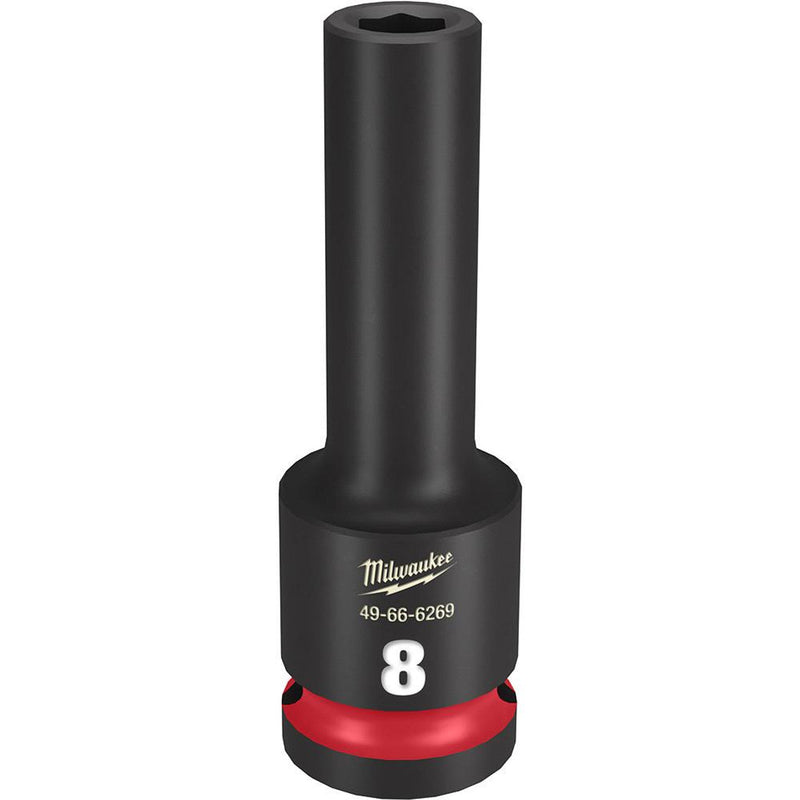 MILWAUKEE 49-66-6269 1/2 DR 8MM DEEP IMPACT SOCKET