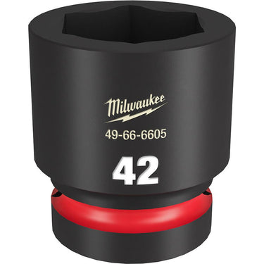 MILWAUKEE 49-66-6605 1" DR 42MM STD IMPACT SOCKET