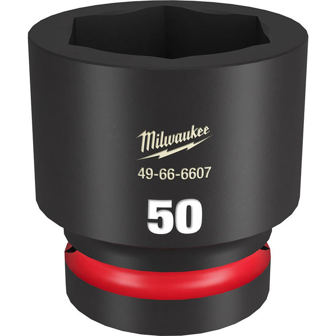 MILWAUKEE 49-66-6607 1" DR 50MM STD IMPACT SOCKET