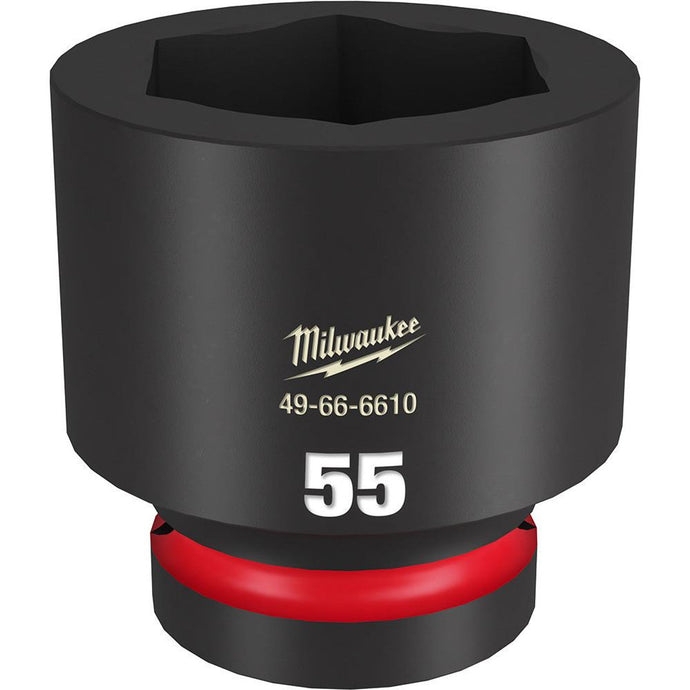 MILWAUKEE 49-66-6610 1" DR 55MM STD IMPACT SOCKET