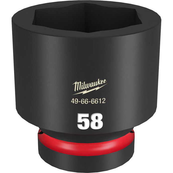 MILWAUKEE 49-66-6612  1" DR 58MM STD IMPACT SOCKET