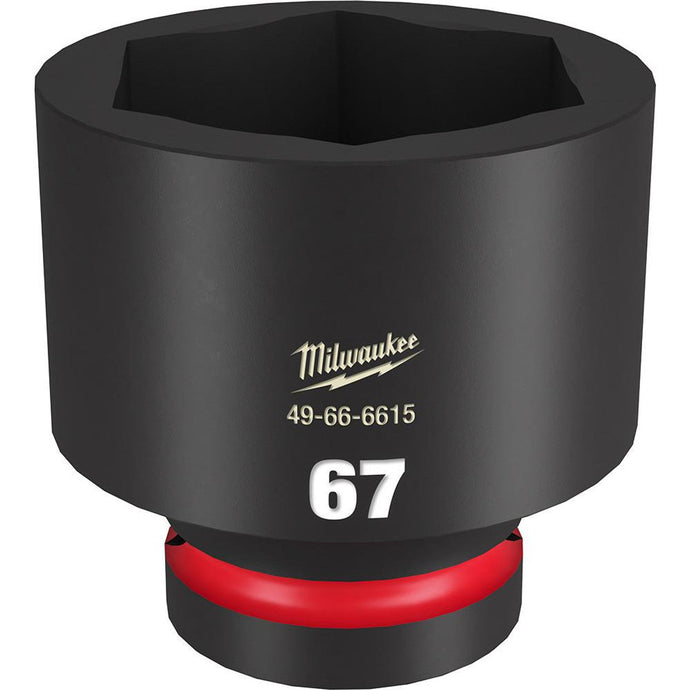 MILWAUKEE 49-66-6615 1" DR 67MM STD IMPACT SOCKET