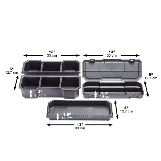 MILWAUKEE 48-22-8424 PACKOUT 22 in. Medium Red Tool Box