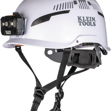 KLEIN60526Safety Helmet, Type-2, Vented Class C, with Rechargeable Headlamp