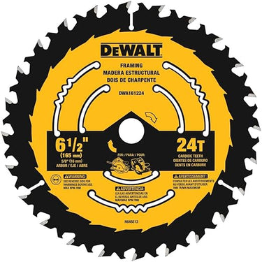 DeWalt DWA161224 6 1/2IN 24T BLISTER